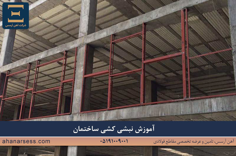 اصول نبشی کشی ساختمان